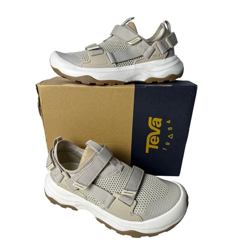 Teva Outflow Water Sneaker Womens 9 Nude Quick Dry Mesh Trail Hiking Shoe - Picture 6 of 16